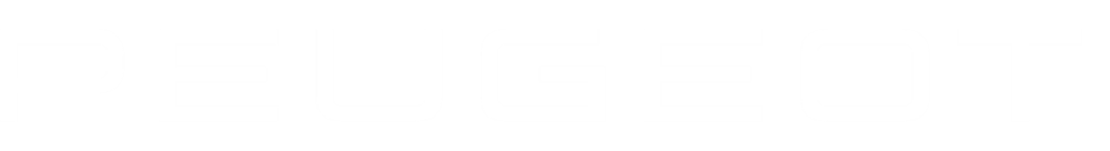 Логотип Peugeot білого кольору