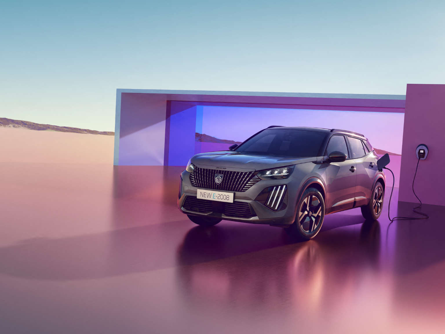 Peugeot e-2008, зовнішній вигляд